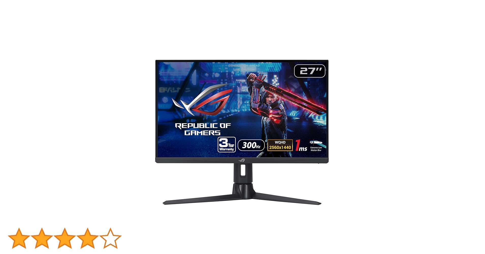ASUS ROG STRIX XG27AQC ゲーミングモニター 本体 ROG Strix XG27ACS | 27 - 31.5 インチ | Gaming 液晶